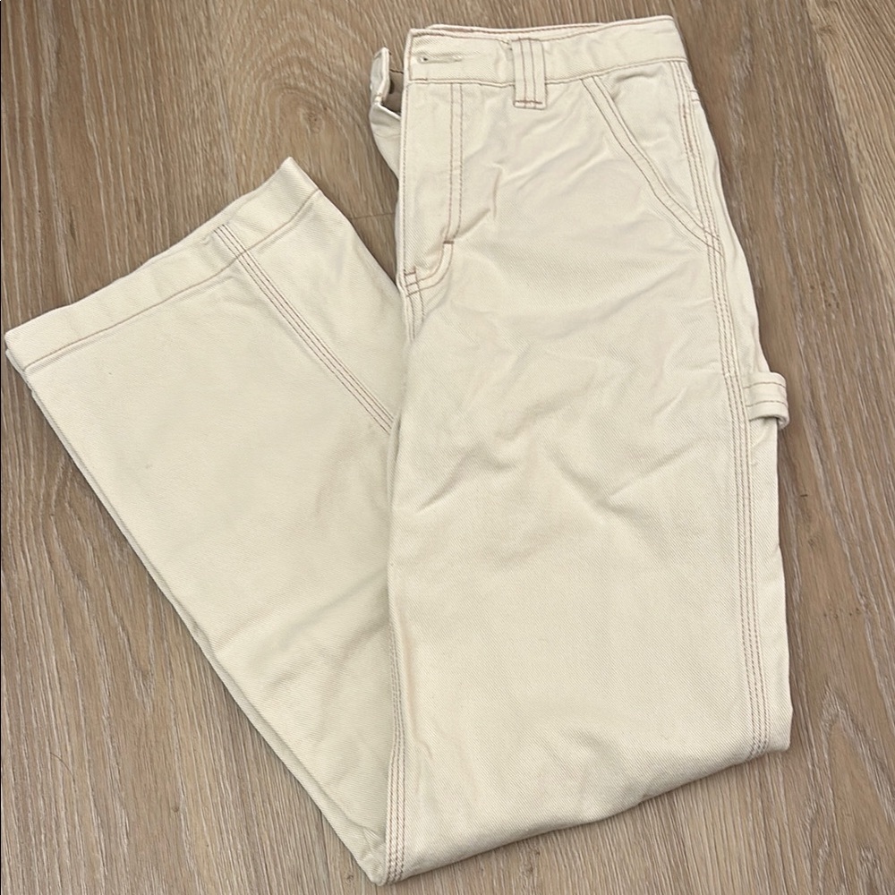 TNA Cream Cargo Pants